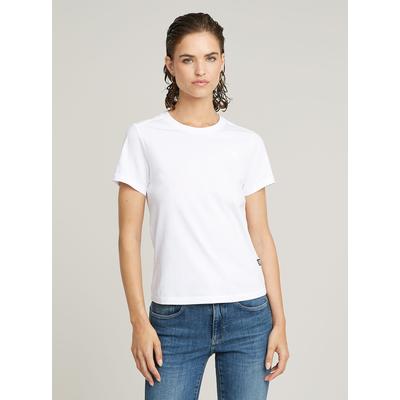 T-Shirt G-STAR "Nifous T-Shirt", Damen, Gr. XXS, weiß, Obermaterial: 100% Baumwolle, Shirts T-Shirt