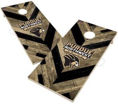 Skip's Garage Purdue Northwest Pride Cornhole Board Set