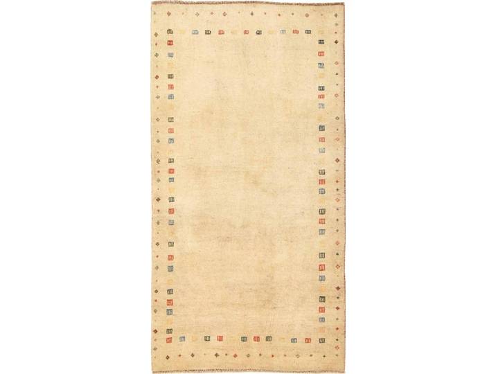 Perser Gabbeh Teppich 99x184 Handgeknüpft Modern Orientteppich Perserteppich Wolle