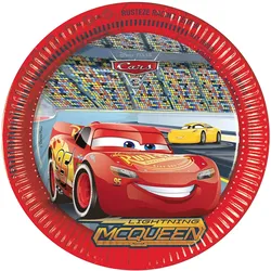 Procos - Cars - Pappteller (Ø23cm, 8 Stück)