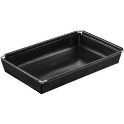 Xavax Einsatz für Heißluftfritteusen, Anti-Haft, ofenfest, 12,5 x 20 cm Heißluft-Fritteuse Schwarz 00111454
