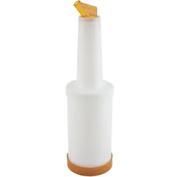 APS Dosier-/Vorratsflasche Kunststoff, Inhalt 1 Liter, orange