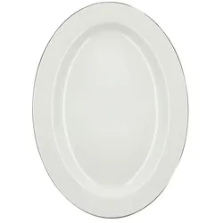 Peill+Putzler Servierplatte oval 31cm  Bologna , weiß Ø: 31