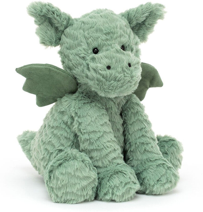 Jellycat Fuddlewuddle Dragon - Medium 23cm x 13cm x 9cm