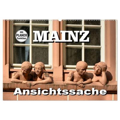 Mainz - Ansichtssache (Wandkalender 2027 DIN A2 quer), CALVENDO Monatskalender