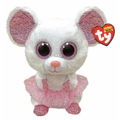 Ty Nina Mouse with Tutu - Beanie Boo - Med