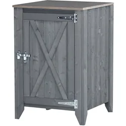 BM TYP 564 Outdoorküche Schrank 1-türig, schmal
