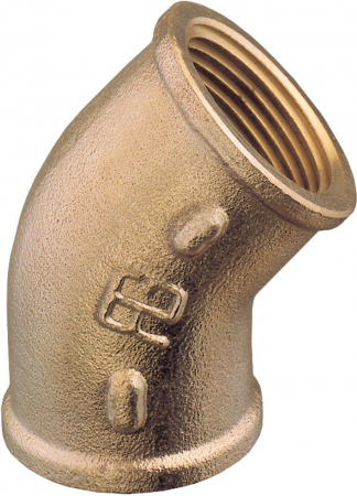 Guidi Curva in bronzo a 45 f-f Curva da 1'1/2