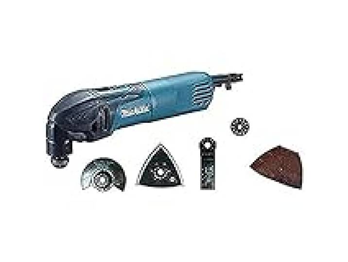 Makita Découpeur ponceur Multifonctions 320W Angle 3.2° + Accessoires – TM3000CX6, Autre