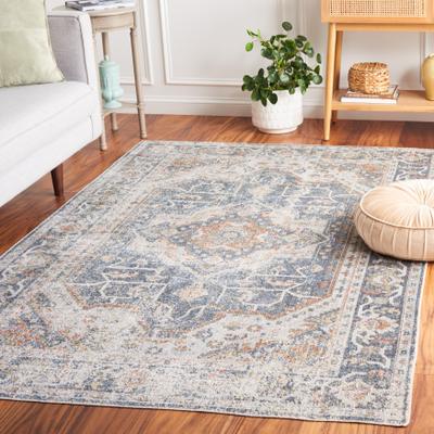 SAFAVIEH Baltimore Olimpia Machine Washable Shabby Chic Vintage Oriental Rug