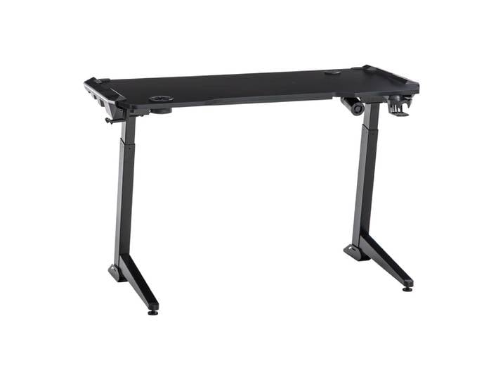 Gamingtisch Gamer, Byyu, schwarz, Holzwerkstoff