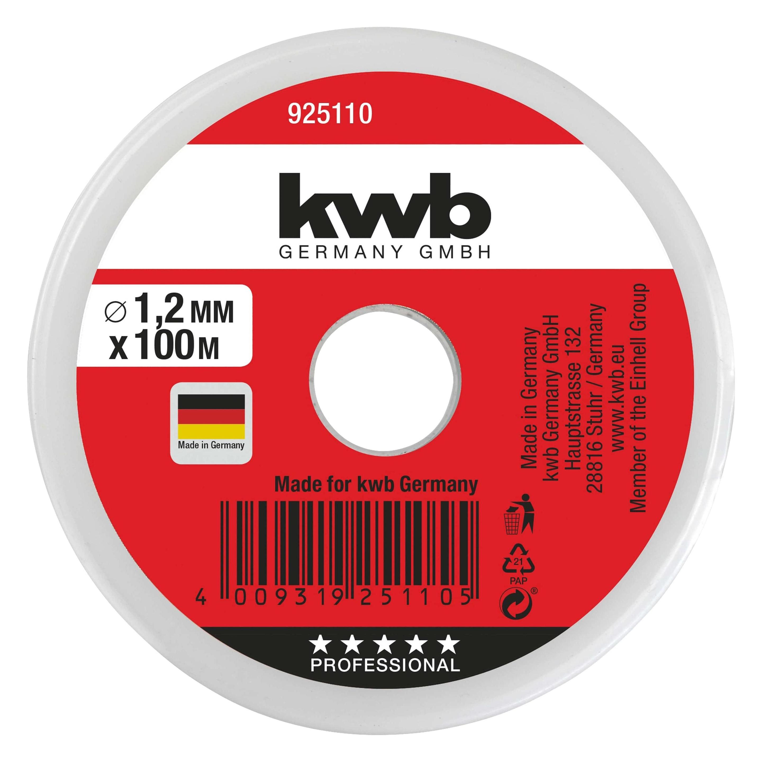 kwb Maurerschnur 1.2 mm (100 m) (925110)