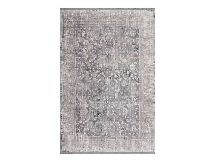Tapis tissé fin Vintage beige gris pour salon, chambre 160x225