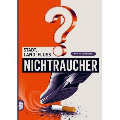 Stadt, Land, Fluss, Nichtraucher, Taschenbuch von Grübelgold Rätselhefte, Grübelgold, 978-3-693-19299-3