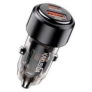 Kaku Ładowarka KSC-1175 Dual port 60W Car charger USB + Type-C (KSC-1175)