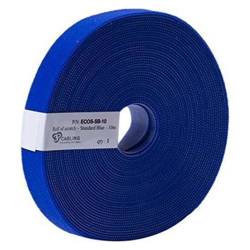 PatchSee Eco-Scratch cable tie 10m blue (19 mm) (ECOS-SB-10)