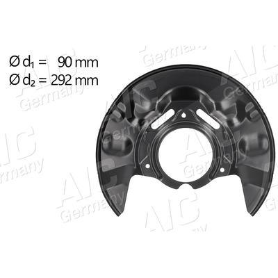 Aic Spritzblech, Bremsscheibe [Hersteller-Nr. 58791] für Toyota