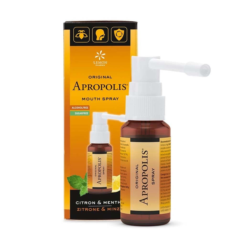 Propolis Spray Zitrone & Minze Apropolis 30 ml
