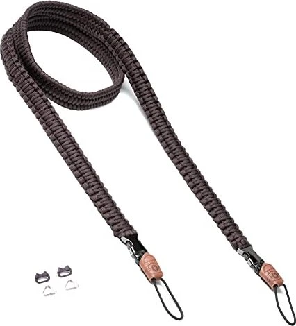 C-Rope Kameragurt Traveler aus Paracord 140cm Dark Coffee retail