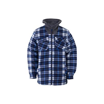 Thermohemd TERRATREND JOB "Thermohemd", Kinder, Gr. 3XL, US, grau (anthrazit, dunkelblau), Obermaterial: 100% Polyester PES., Hemden