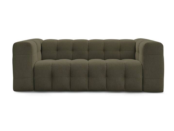 3er Sofa BOBOCHIC CLOUD Stoff grün