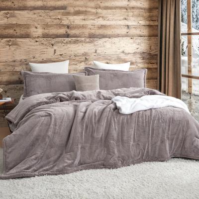 Frosted Cupcakes - Coma Inducer® Oversized Comforter Set - Buttercream Gray