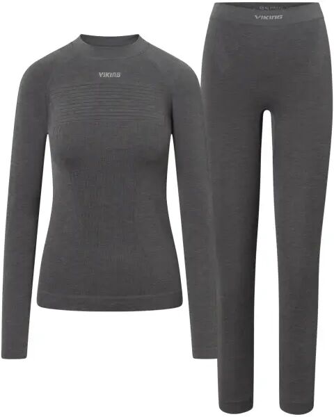 Thermounterwäsche Viking Tende Base Layer Damen Set (XL - Grau)