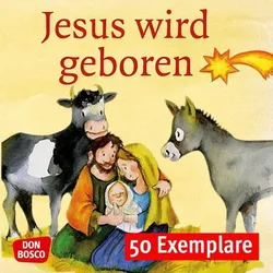 Jesus wird geboren. Die Geschichte von Weihnachten. Mini-Bilderbuch. Paket mit 50 Exemplaren zum Vor, Kinderbücher von Susanne Nommensen Brandt