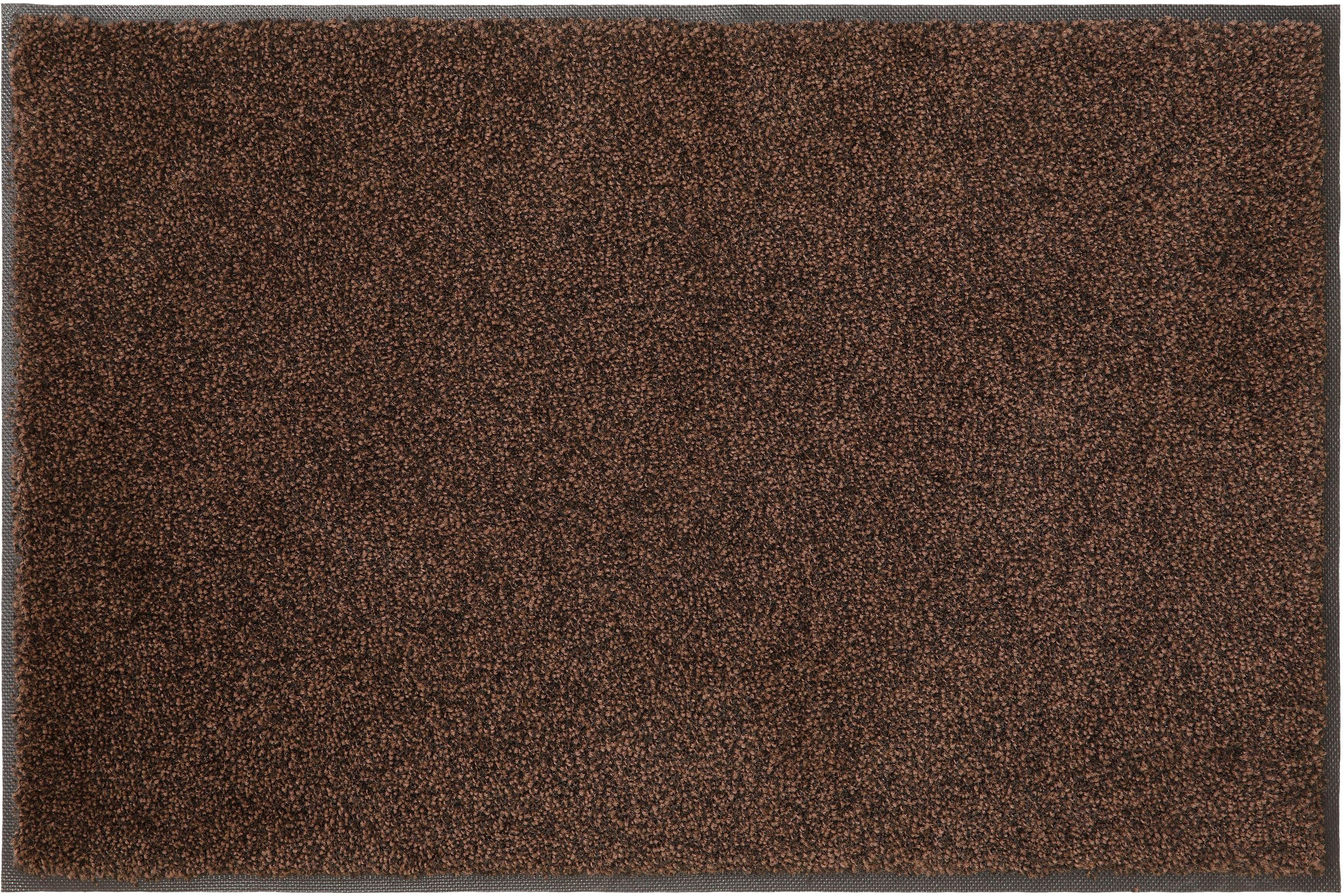 Fussmatte GOODPRODUCT "Ember" Gr. 16, braun, B:50cm H:9mm L:75cm, Kunstfaser, Teppiche, Fussmatte, Schmutzfangmatte, In- und Outdoor geeignet braun B : 50cm 1 Stk., 9mm, L: 75cm