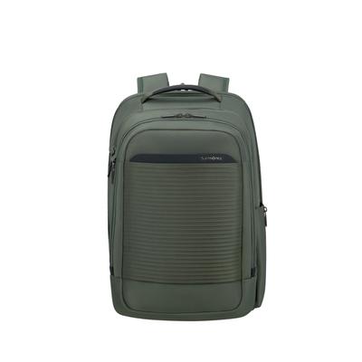 Reiserucksack SAMSONITE "PARALUX", Gr. B/H/T: 31cm x 44cm x 24cm, olive, Polyester, Rucksäcke Reiserucksack, Unisex Reiserucksack, Travelbag mit edlem Logoschriftzug