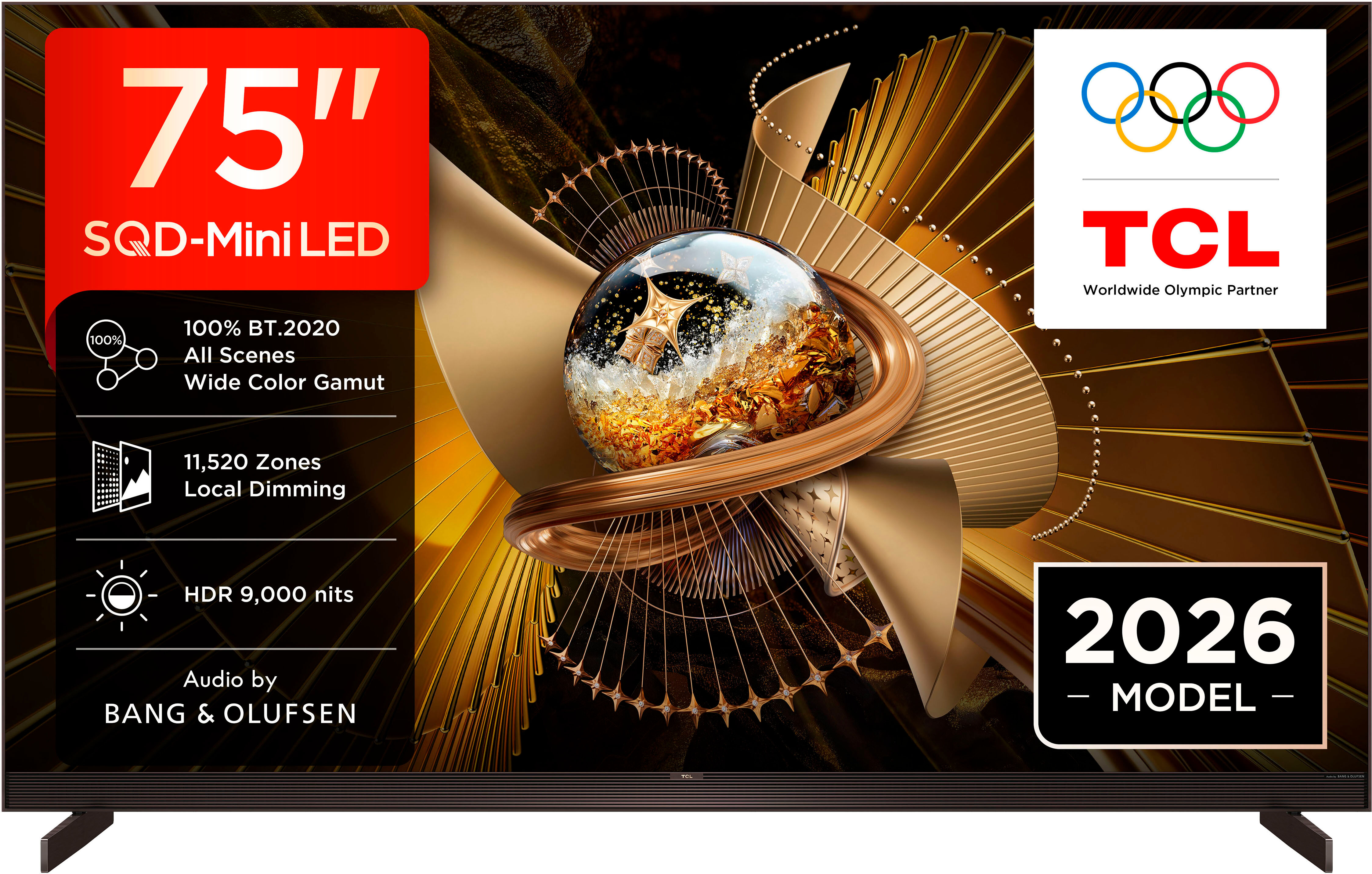 TCL LED-Fernseher "75X11L", Energieeffizienz: F, schwarz, 75 ″, Fernseher, IMAX Enhanced, Filmmaker Mode,, Apple Airplay 2, LED-Fernseher