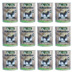 MyMeat4Dogs Hundefutter Reinfleischdose Büffel - 12x 820 g