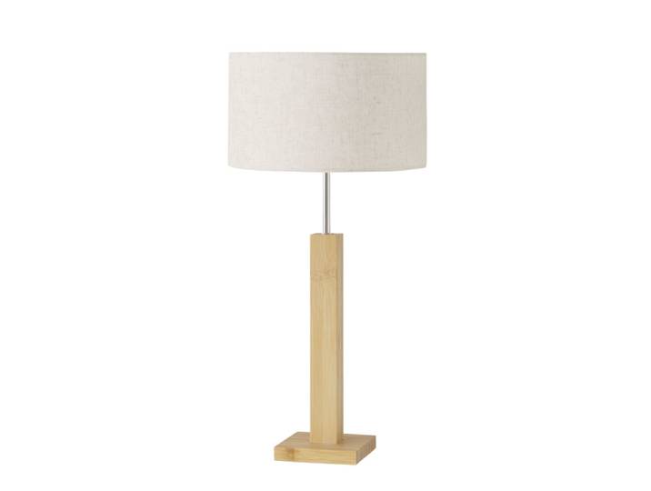 Tischlampe mit Bambussockel BENITO, 57 cm