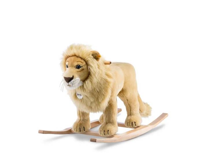Steiff Schaukelpferd Steiff Leo Reit-Löwe, goldblond, 70 cm