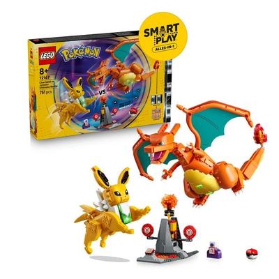 LEGO Pokémon SMART Play: Ultimativer Showdown zwischen Glurak und Blitza All-in-1 Set 72167