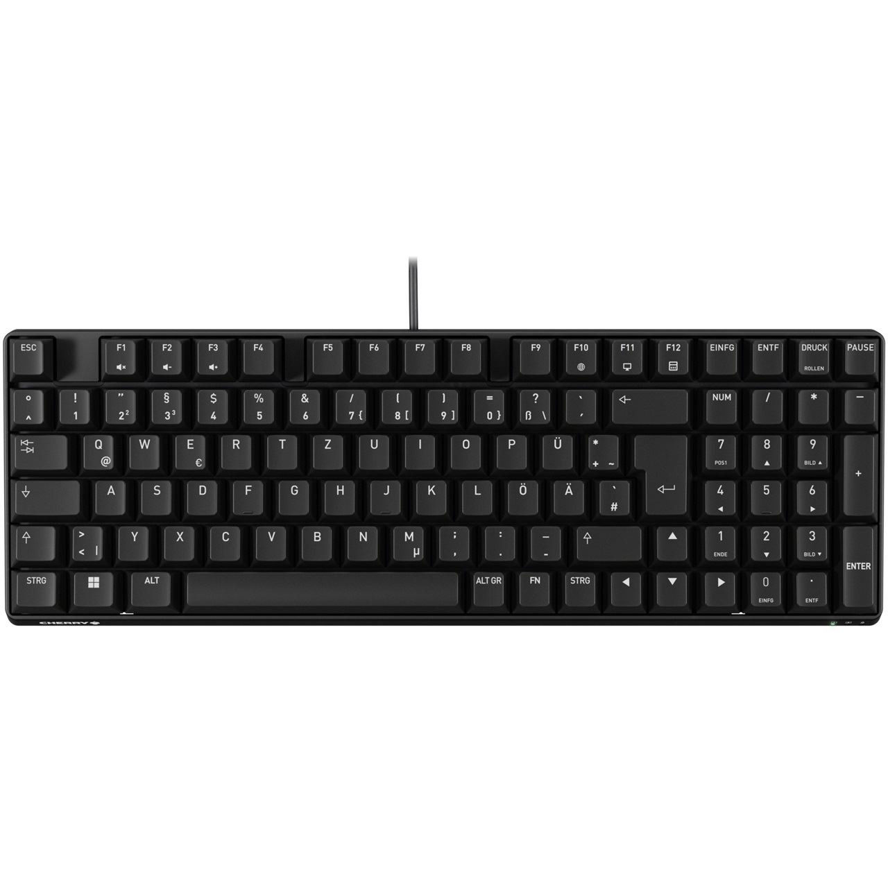 Cherry K37ID Industrietastatur JK-3700DE-2 schwarz