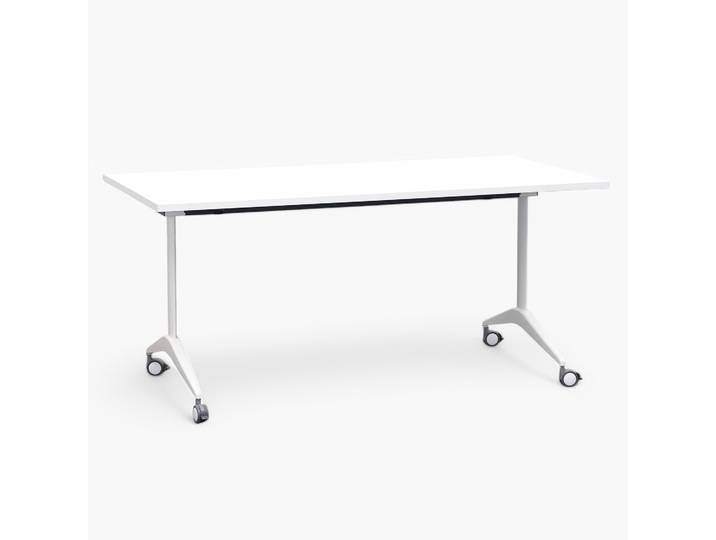 Klapptisch Narbutas Flip-Top 160x80 cm, Weiss/Weiss, Rechteckig, Neu - Perfekt für Meetings