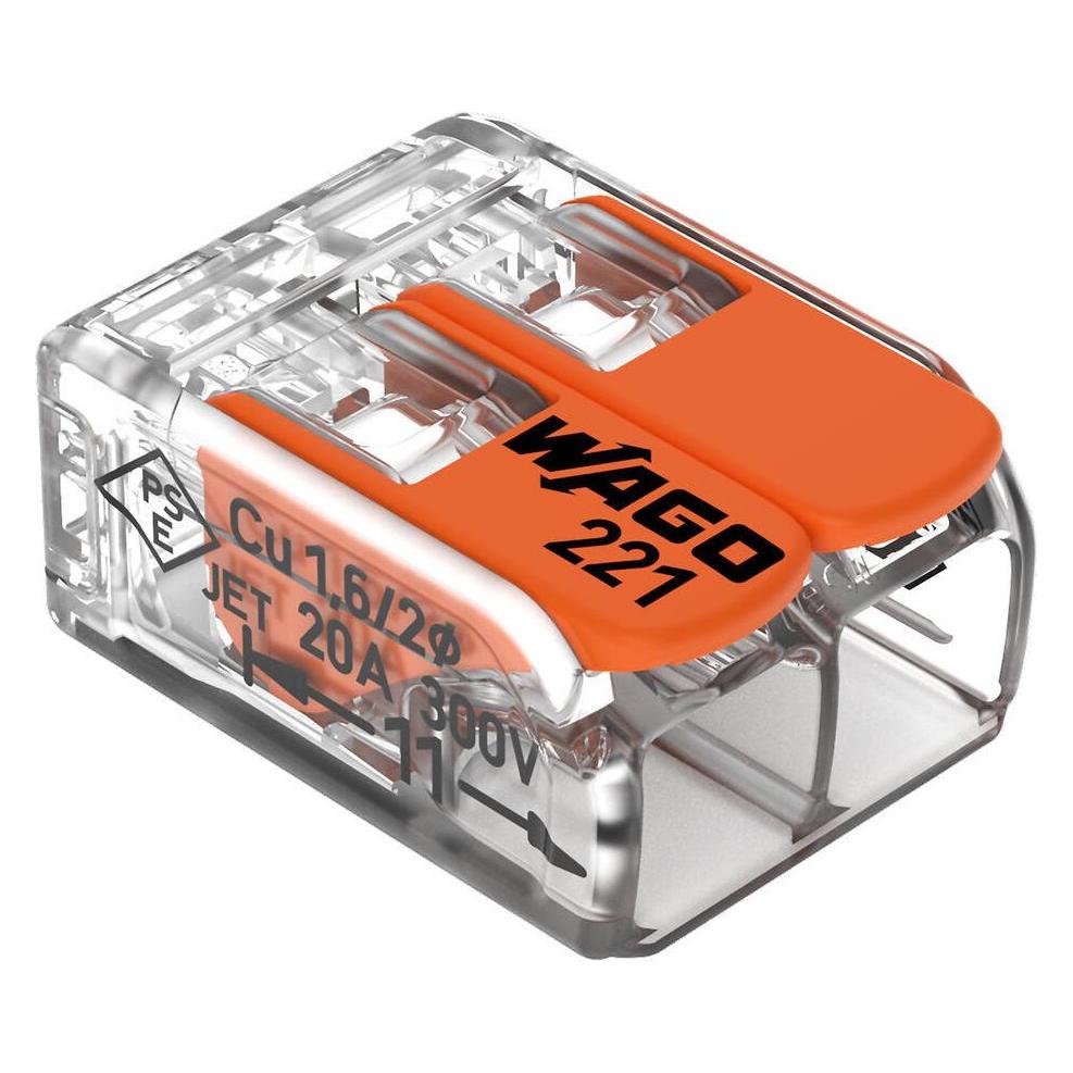 Wago Compact-Verbindungsklemme (221-412)