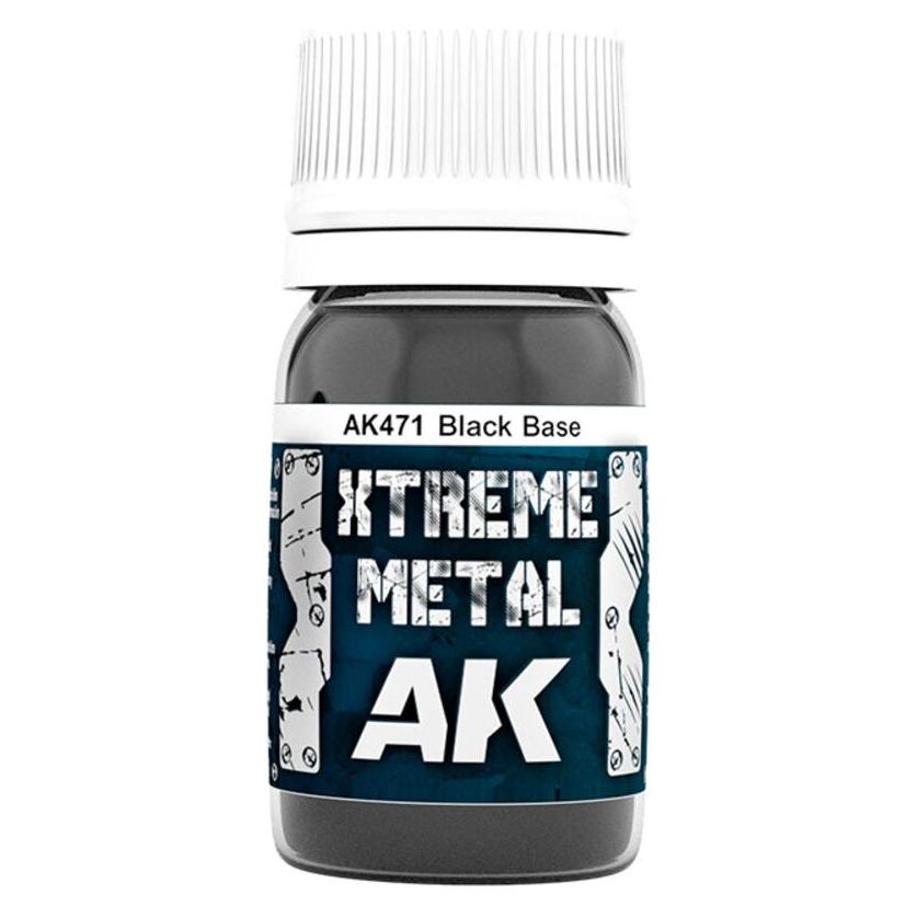 AK Interactive Xtreme Metal Black Base (AK471)