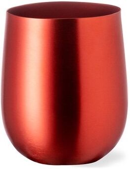 Verre en Aluminium Publicitaire Unique Amely aluminium rouge