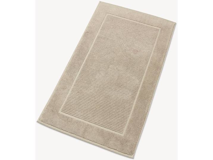 Badematte CHRISTY Supreme , grau (stone), H:7mm, Baumwolle, Badematten, Badematte, Premium Badematte in Luxusqualität 1000g/m², 50 x 90, 2er Set