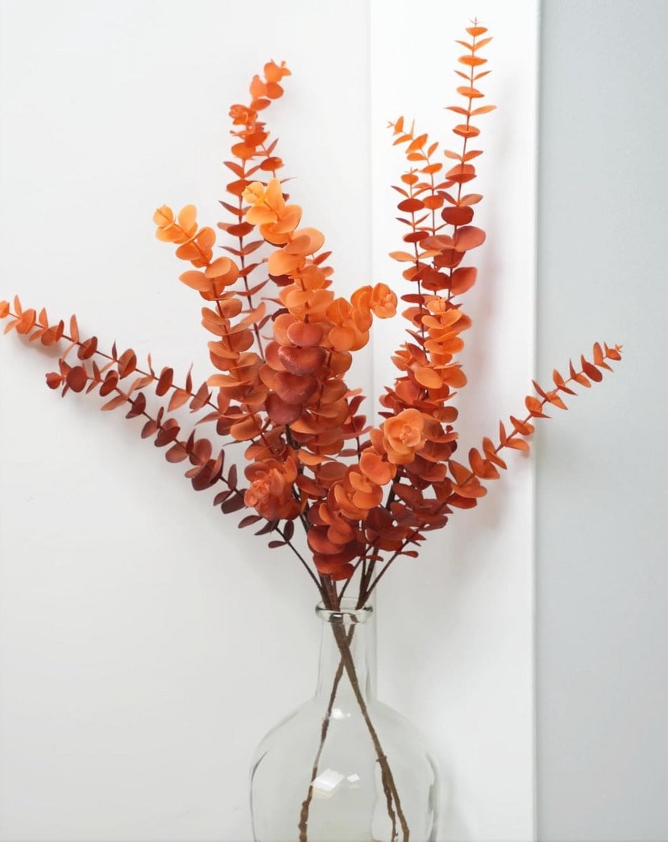 3 stuks kunstmatige herfsttakken van 80 cm voor decoratie
