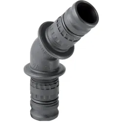 Geberit, Rohrverbindungstechnik, Mepla Pressfitting Winkel 45 Kunststoff 63 mm 627.245.00.5 (Pressverbindung)