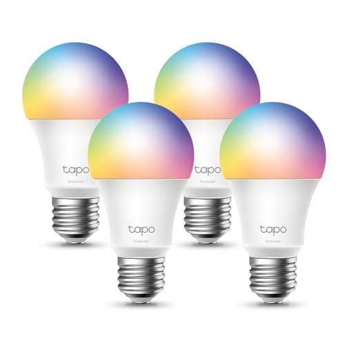 TP-Link Tapo L530E Slimme Ledlamp E27 Meerkleurig 4-pack