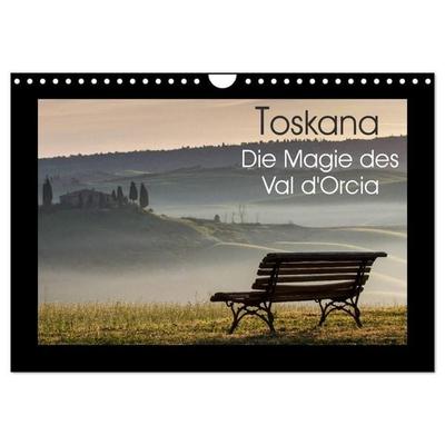 Toskana - Die Magie des Val d'Orcia (Wandkalender 2027 DIN A4 quer), CALVENDO Monatskalender