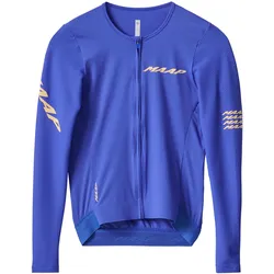 MAAP Emerge LS Jersey Langarm Radtrikot Herren - amparo blue - XS