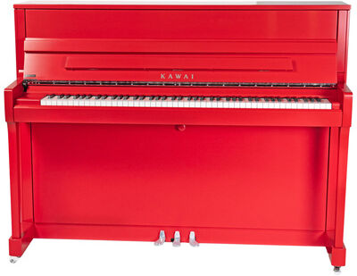 Kawai K-200 MEP Silver Red rouge mat avec garniture argentée