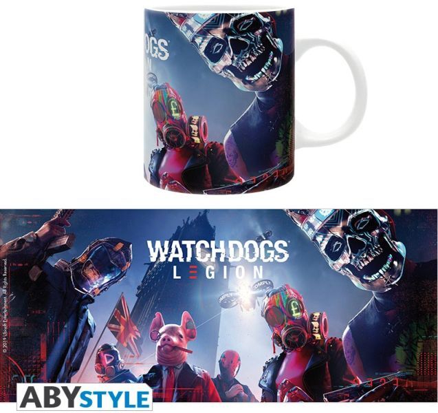 ABYstyle Watch Dogs Legion Mok-Legion Keyart (Diversen) Nieuw
