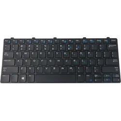 Dell KYBD 82 US-INTL M16ISU-C, Notebook Ersatzteile, Schwarz
