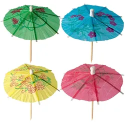 PAPSTAR 144 Deko-Picker 10 cm farbig sortiert "Eisschirmchen"